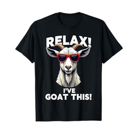 Goat Design For Men Women Goat Themed Domestic Goat Lover T-Shirt