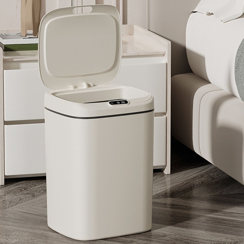 Automatic Motion Sensor Trash Can with Lid Smart Touchless Garbage