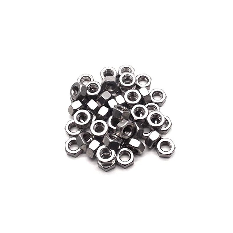 TERF M3 Hex Hexagon Nut (3mm) Steel Full Nuts -