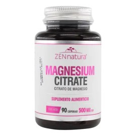 Citrato De Magnesio 90 Cápsulas Zen Natura Sin Sabor