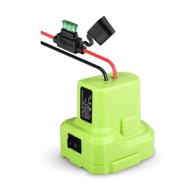 Unbranded 1 Pcs Battery Adapter Connector For Ryobi 18V 14 Gauge With Fuse & Terminal