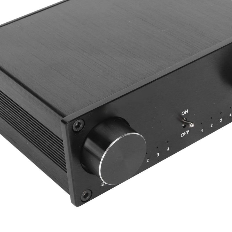 HiFi Sound Switcher 4 in 4 Out Dual Channel Gold