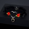 Halawly Black Lace Choker Necklace for Women