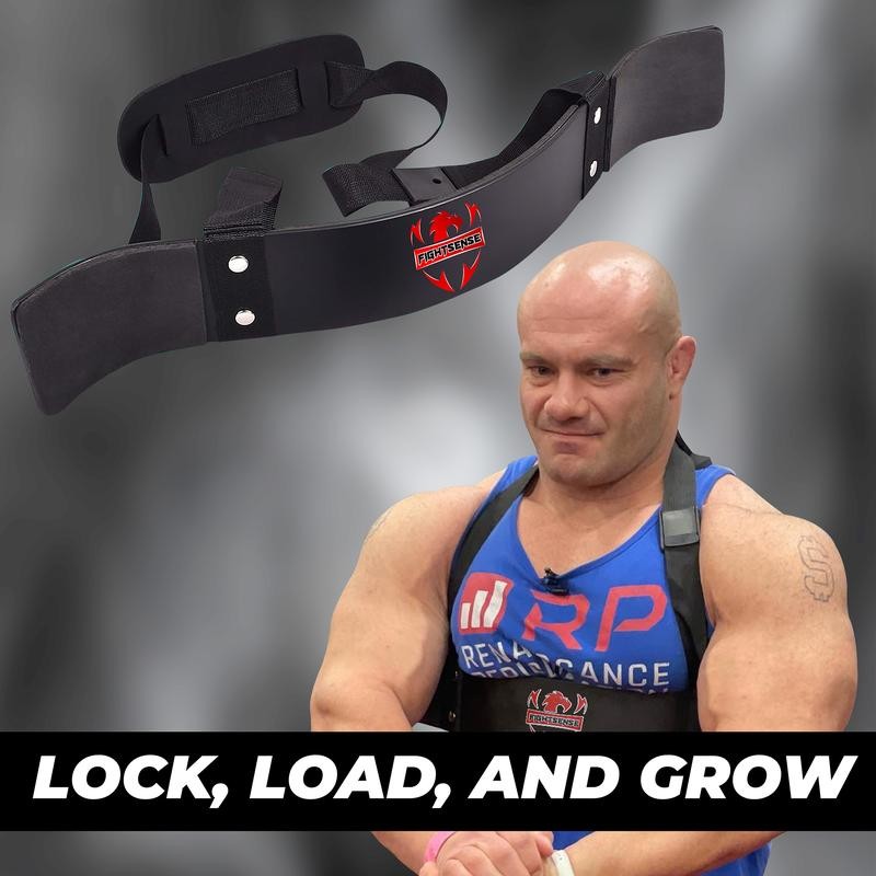 FIGHTSENSE Arm Blaster Biceps Curl Triceps Muscle Isolator Bomber Fitness