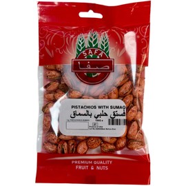 SAFA Pistachio with Sumac 150g | Zesty & Tangy Roasted Pistachios | Premium Quality & Perfectly Seasoned Snack (150 (Pack of 1))