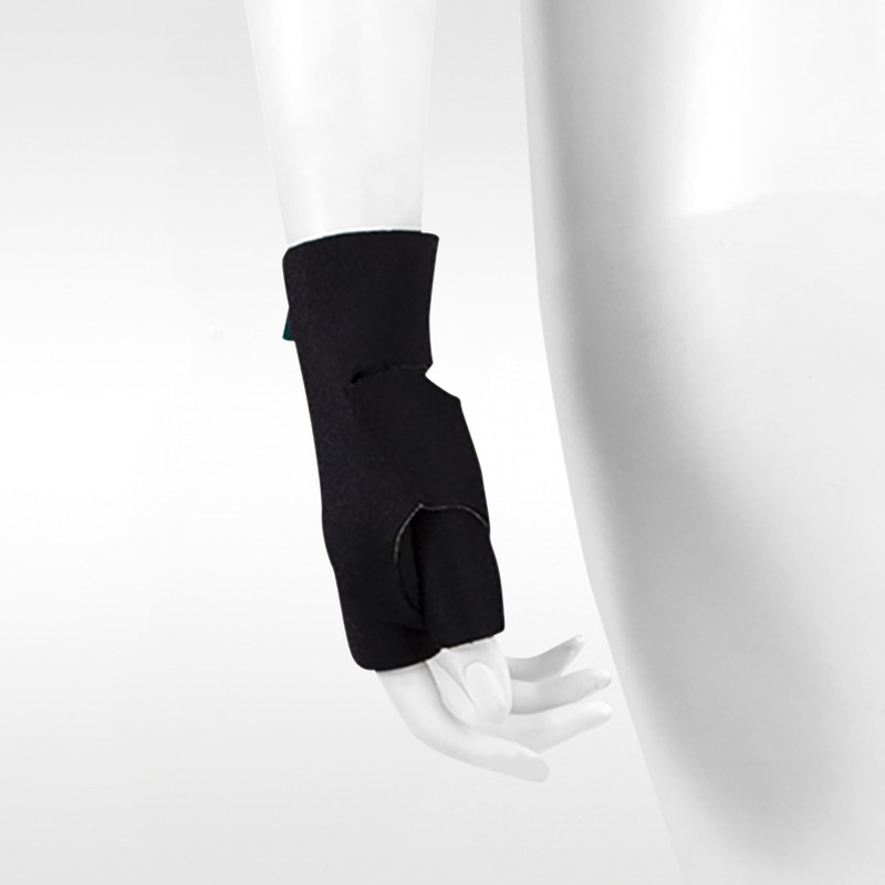 Juzo Compression Hand Wrap Left Black, Right Beige Small