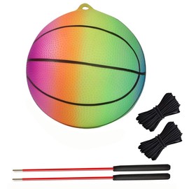 Sonkoloro Exercise Ball for Kids Middle Aged and Elderly, 2pcs Outdoor Fitness Balls Hand Throwing Ball Stretch Arm and Shoulder Joints Exercise EquipmentOutdoor (35cm)