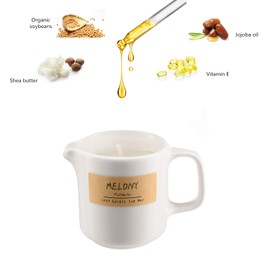 Massage Candle, Horeysuckle Galbanum, 2.82oz, MELONY