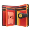 VISCONTI Daisy Collection Spanish Ladies Leather Purse with Tab Closure