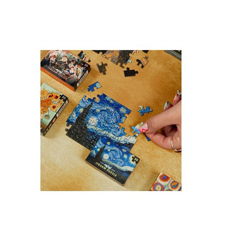 Professor Puzzle Set of 10 Mini Masterpieces 50 Piece Jigsaw