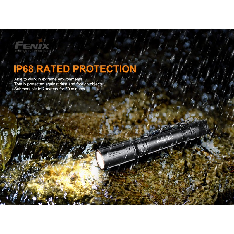 Phoenix Light Black 67mm Mini Key Chain Flashlight XP-G2 S3