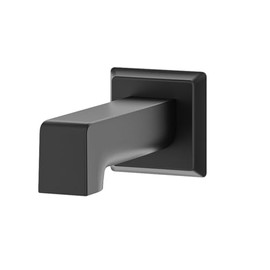 Symmons Verity Non Diverter Tub Spout in Matte Black