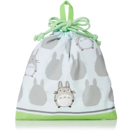 Marushin 1025012500 Cup Drawstring Bag, Small, My Neighbor Totoro, Large Totoro Silhouette