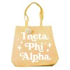 Sorority Shop Theta Phi Alpha Retro Pom Pom Tote Bag