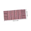 Operitacx Creative Printed Fridge and Washing Machine Cover Stylish Dust