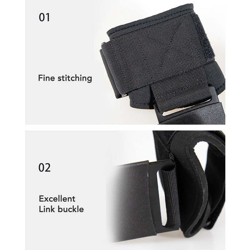 Weight Lifting Hooks Heavy Duty Lifting Wrist Strap Anti Slip