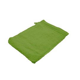 St. Barth Wasch-Handschuh 100% Baumwolle, 380 g/m², 16 x 21 cm, grün