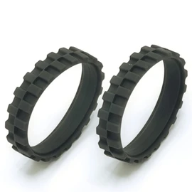 Replacement Tires Compatible with iRobot Roomba S9 (9150),S9+ (9550), j7, 500, 600, 700, 800, 900, e and i Series Models, Anti-slip Wheel Tires Replacement, Great Adhesion and Easy Assembly, 2-Pack