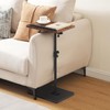 MAHANCRIS TV Tray Table, Sofa Armrest Tray Table for Couch,