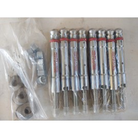 Hilti New Box of (8) Hilti 331546 Undercut Concrete Anchors HDA-P M12 x 125/30