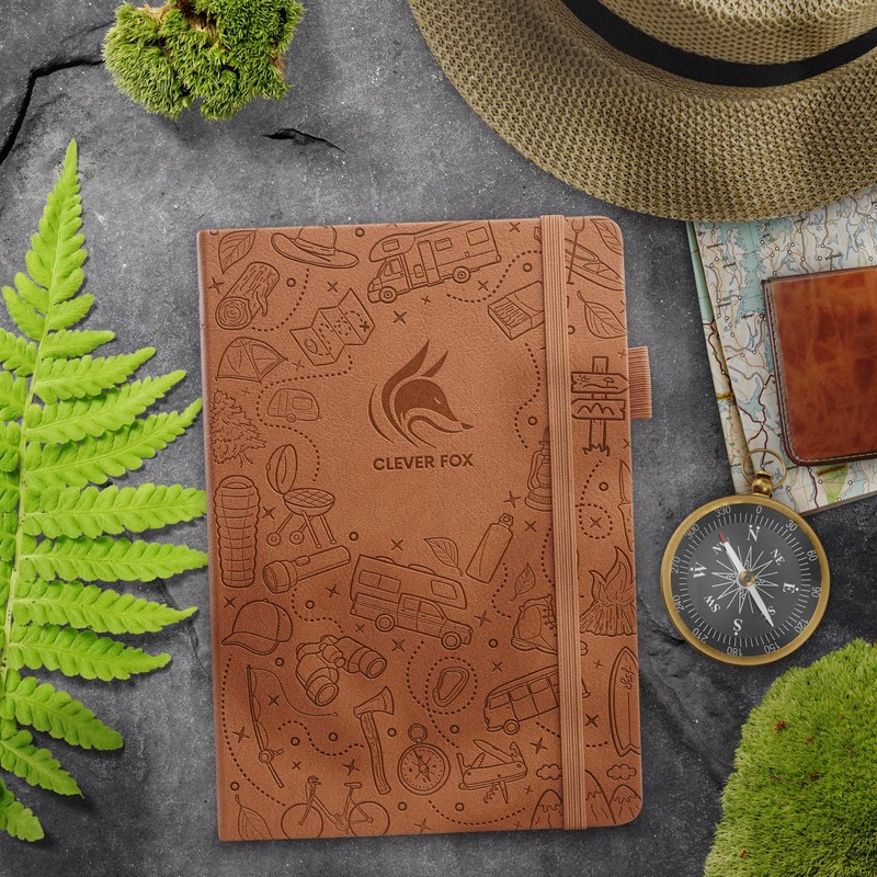 Clever Fox Camping Journal – Camper Log Book & RV