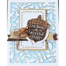 Ammsochy Christmas Border Background Cut Dies DIY Crafts for Paper Card Making Metal Scrapbooking Cutting Tools Album Arts Embossing Template 4.5X5.7IN (Flowers and Plants frame-11.1x14.3cm)