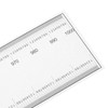 PATIKIL Film Flexible Ruler 100cm 0.1mm Scale with R Angle