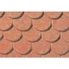 JTT Scenery Products Plastic Pattern Sheets: Scalloped Edge Tile, 5mm