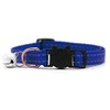 Cat/Kitten Collar with Bell & Reflective Stripes, Quick Safety Buckle