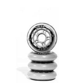 Tuxs Inline Skates Wheels 82A Inline Wheels Replacement Wheels for Inline Skating Leisure Skating Indoor and Outdoor (80 x 24 mm)