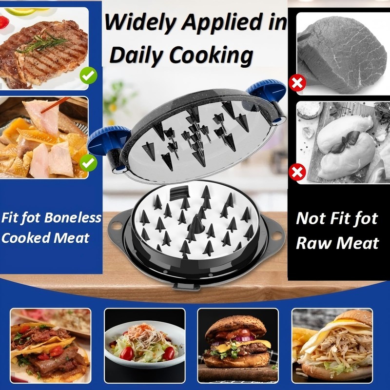 Chicken Shredder Tool Twist Pro - Large Meat Shredder for
