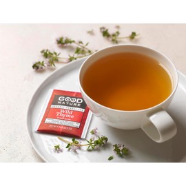 Good Nature Organic Herbal Tea (Pack of 3) - 60 Total Tea Bags (Wild Thyme)