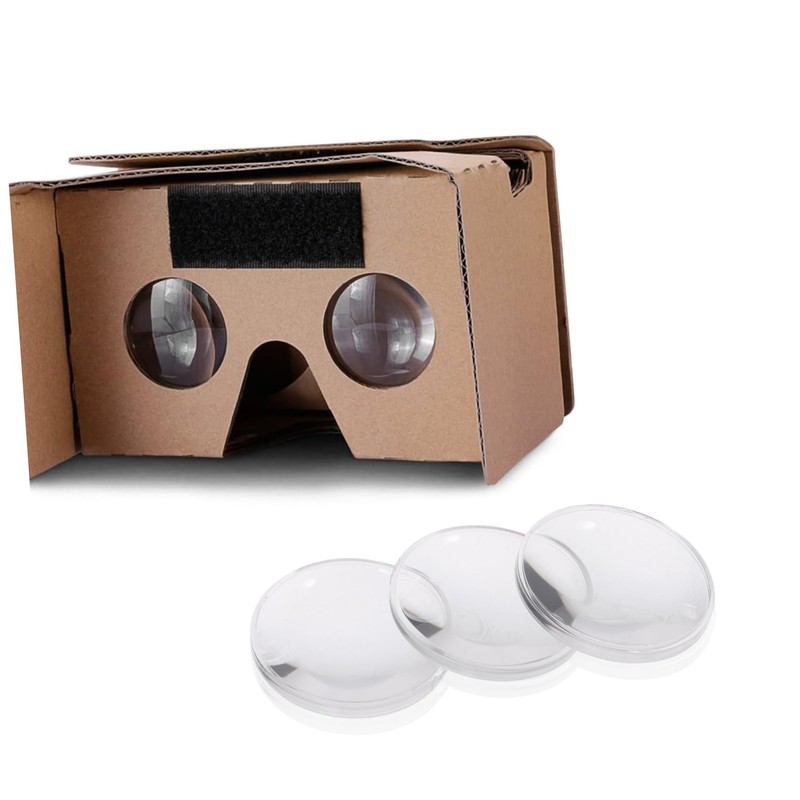 Operitacx 10pcs VR Glasses Lens Durable Light Blocking Headset Lens
