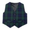 Boys Black Watch Tartan Waistcoat (4 Year)