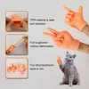 16 Pcs Mini Tiny Hands for Cats & Pranks, Stretchable