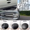Advanced Trims 2007-2013 Silverado BowTie FRONT + REAR Set PLASTIC