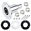 LEQMG Diesel Heater Thru Hull Exhaust Skin,Marine Grade 316 Stainless