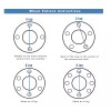 Spacer Experts 5x5.5 to 5x5.5 Wheel Spacers 3" Inch 1/2x20
