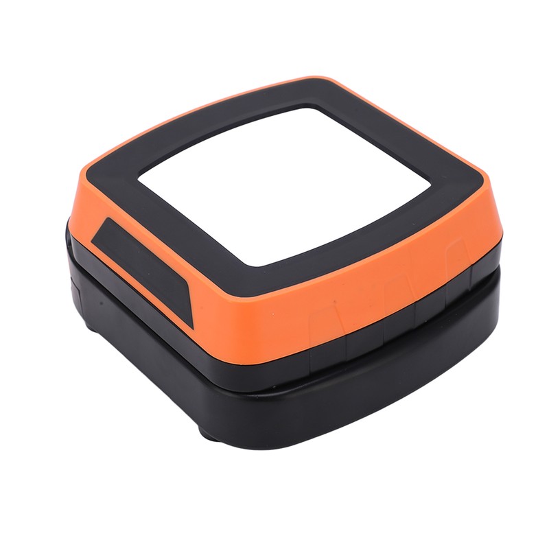 Orange Portable Rechargeable Work Light LED Flood Lights Folding Stand