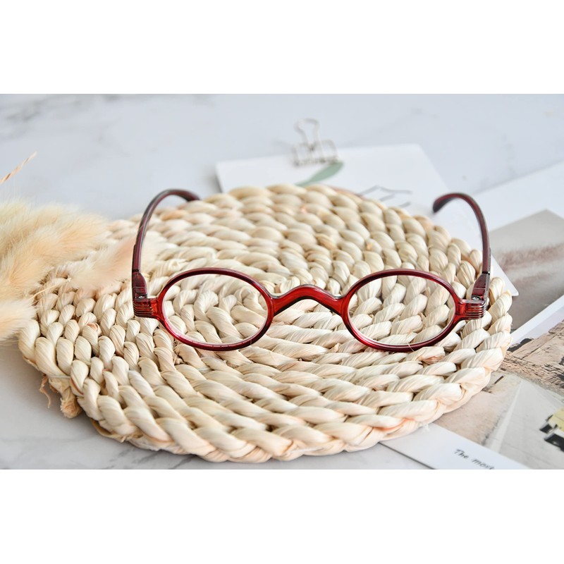 Eyekepper Los lectores Spring Temple Vintage Mini pequena Oval redonda