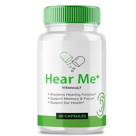 Hear Me + Capsules, HearMe+ Supplement Ear Capsules, Hear Me Plus - Maximum Strength, Hear Me Advanced Support Formula Reviews (60 Capsules)