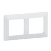 Legrand, Valena Life 2-in-1 Cover Frame, Ultra White, Halogen-Free Thermoplastic