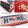 pldnhzua 3 Pcs 4th of July Patriotic Kitchen Mat and