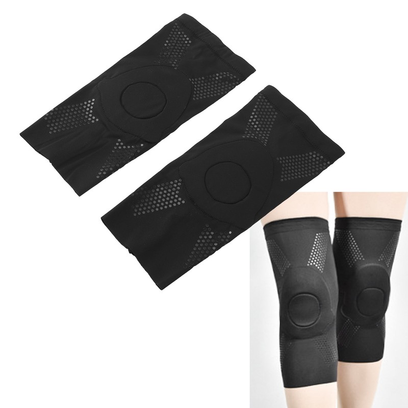 Anti Slip Knee Brace Professional Breathable Soft Silicone Shock Absorbing