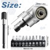 Vakki Right Angle Drill & Screwdriver Bit Set, 105 Degree