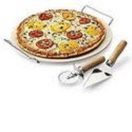 Sandra By Sandra Lee 4 Pc Pizza Stone Set