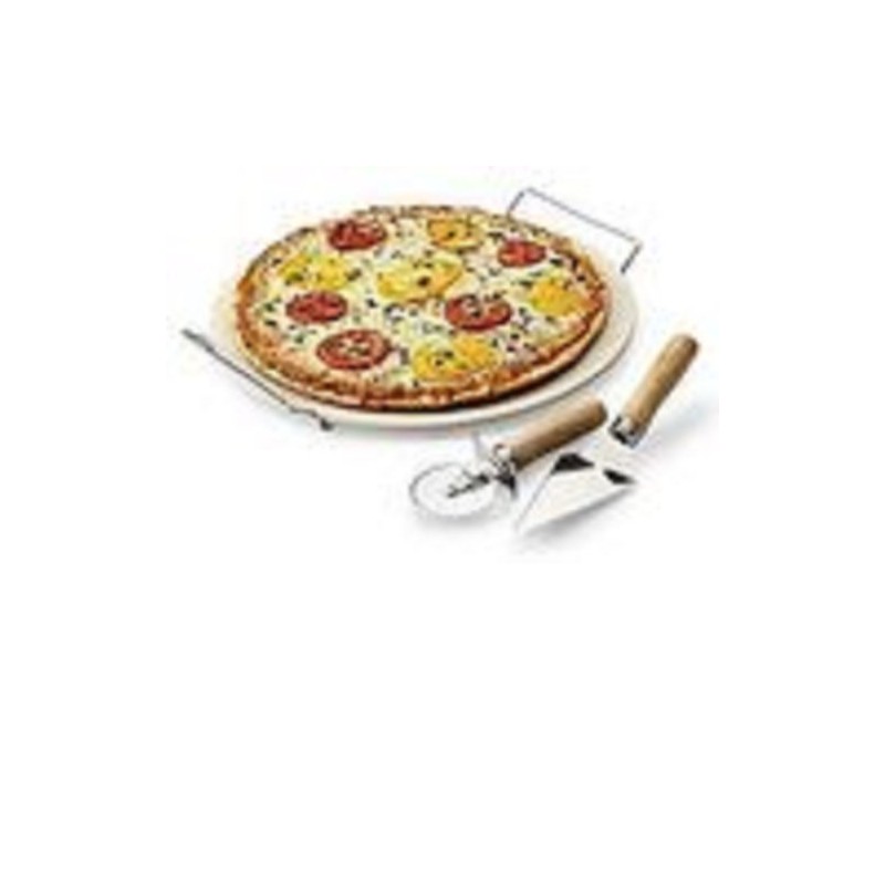 Sandra By Sandra Lee 4 Pc Pizza Stone Set
