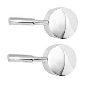 Operitacx 2 Sätze Wasserhahn Duscharmatur Griff Duschventil Duschknopf Duschgriff Duscharmaturen Austausch Der Dusche Ersatz Küchenarmatur Küchengriffe Handhaben Silver Legierung