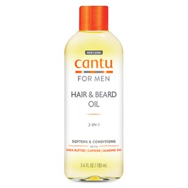 Cantu for Men Hair & Beard Oil, 3.4 fl oz