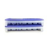 TUPPERWARE D52 Cool Cubes purple white 2x